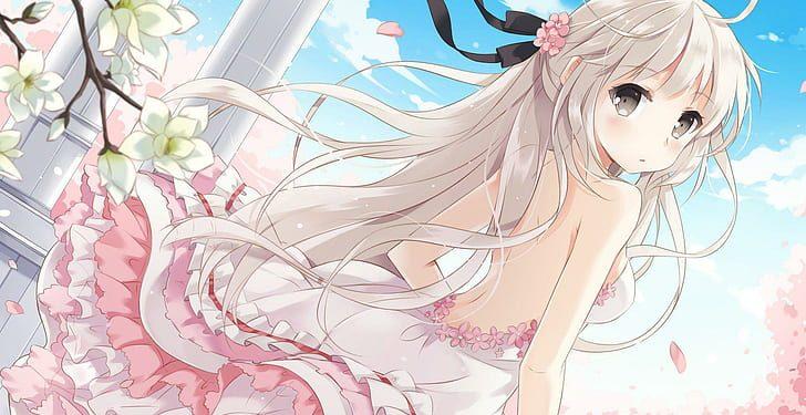 Hình ảnh anime nữ xinh đẹp tay cầm chiếc mặp nạ